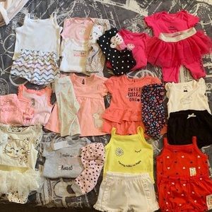 0-3 months girl clothes lot